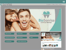 Tablet Screenshot of biosonrisa.com